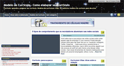 Desktop Screenshot of modelosdecurriculo.com